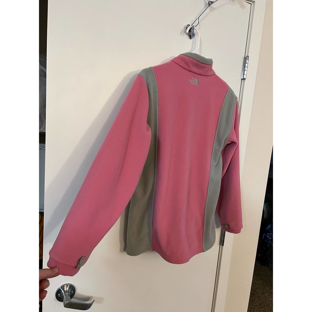 The Northface girls XL zip up fleece jacket